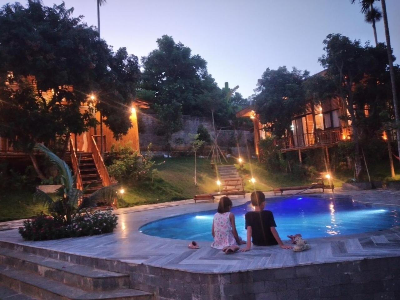 Hotel Little Bee House Trai Vang Exterior foto